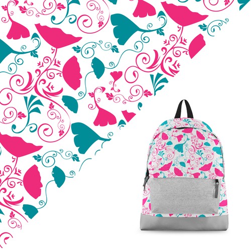 Texture artwork with the title 'Floral Pattern design'