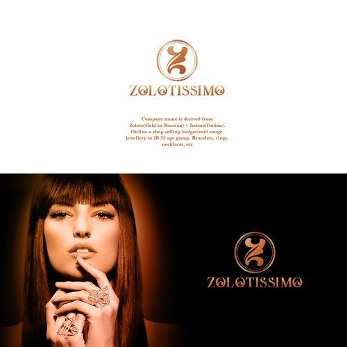 Z design with the title 'Jewellery'