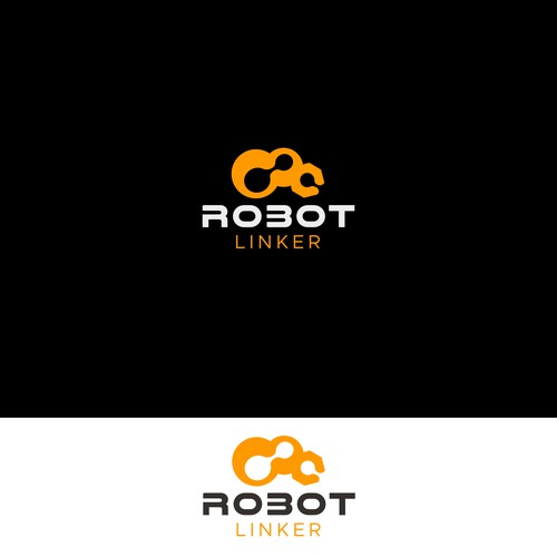 Robot brand with the title 'Modern Logo design.'