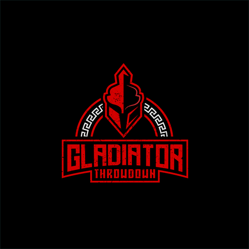 Gladiator logo with the title 'Modern logo for a competition.'