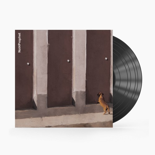 Single cover artwork with the title 'Not4prophet album cover '
