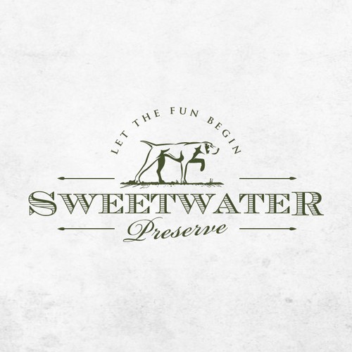 Hunting logo with the title 'Logo for a hunting ranch of Florida'