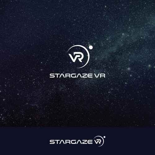 Universe logo with the title 'STARGAZE VR'