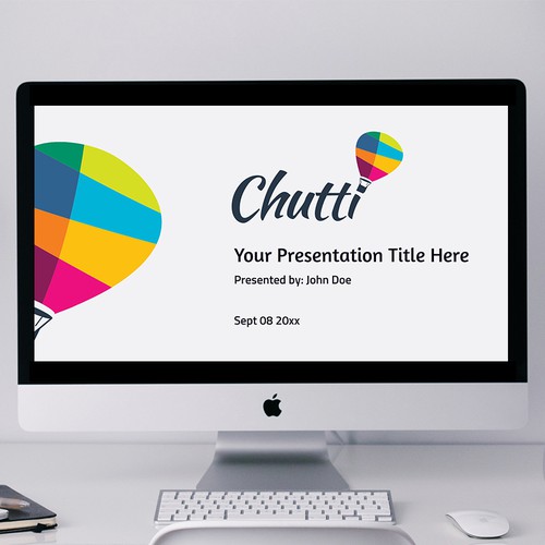 Presentation design with the title 'Stunning Presentations'