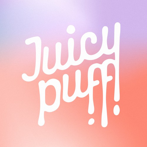 Vapor logo with the title 'Custom lettering for vape company'