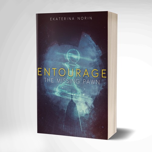 Dystopian book cover with the title 'Fantasy Dystopian Set in World of Great Technological Advancements'