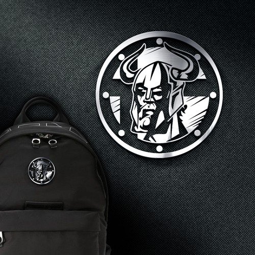 Bag logo with the title 'Nordic Hero'