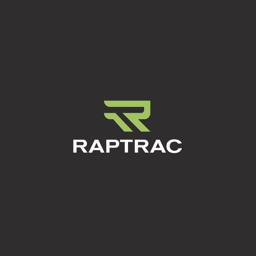 Sustainable logo with the title 'RAPTRAC'