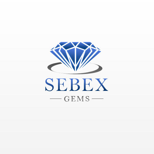 Gem design with the title 'Create the next logo for Sebex-Gems'