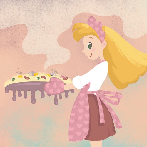 Food artwork with the title '8x10+1 Eight poems by a 10 year old plus one extra'