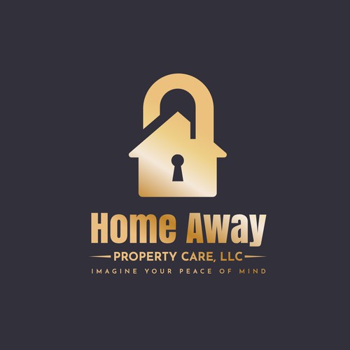 Peaceful logo with the title 'Home Away Property Care, LLC'