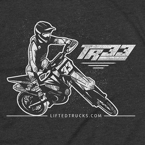 Bike t-shirt with the title 'T-shirt design'