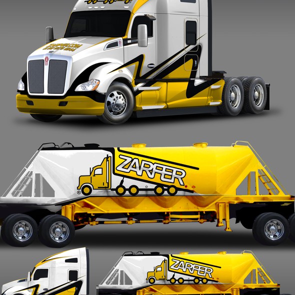 Better design with the title 'ZARFER TRUCK DESIGN'