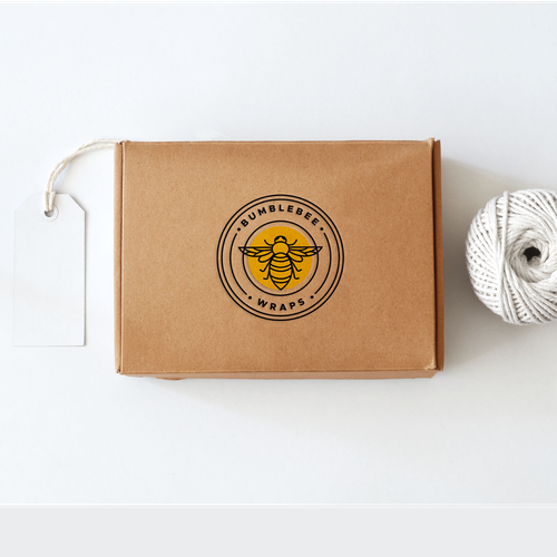 Bumblebee design with the title 'Logo'