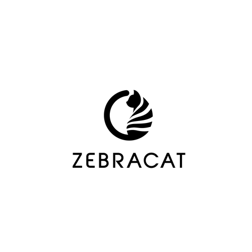 Zebra logo with the title 'Bold logo for ZebraCat'