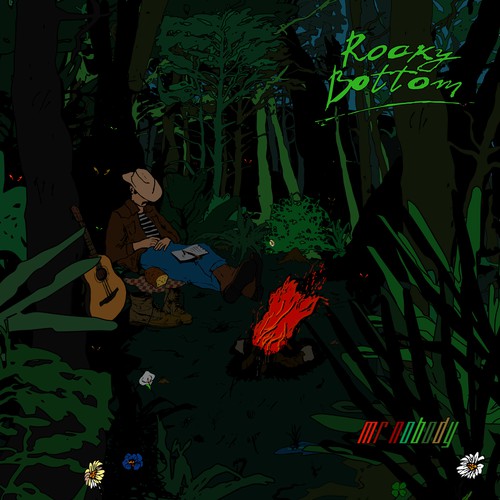 Green artwork with the title 'Album Cover For Country Artist'