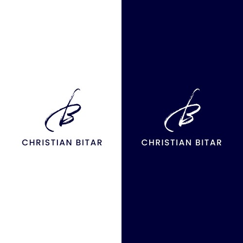 Cb logo with the title 'Christian Bitar Logo'