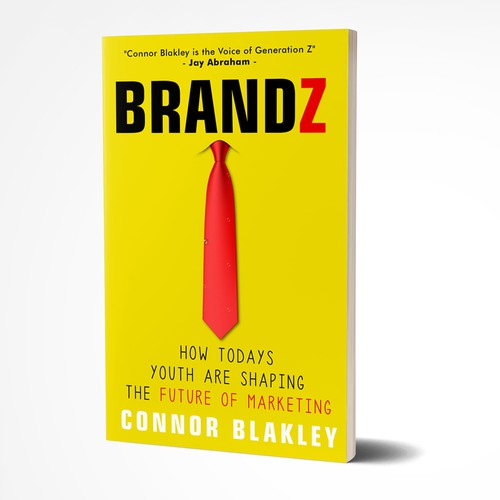 Marketing book cover with the title 'Book Cover For My Youth Marketing Book'