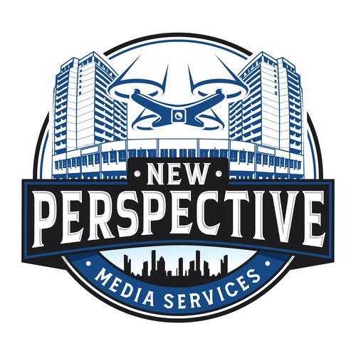 Town logo with the title 'New Persspective'
