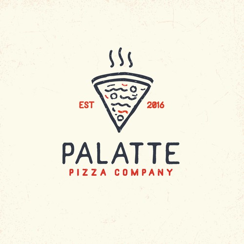 Fast food design with the title 'Logo for pizza company'