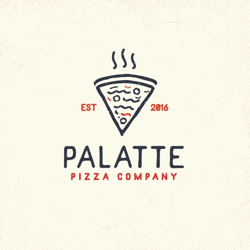 Fast food logo with the title 'Logo for pizza company'