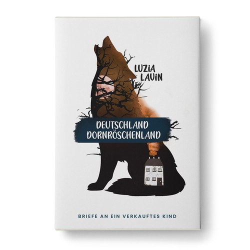 White background design with the title 'Deutschland Dornröschenland'