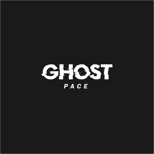 Augmented reality design with the title 'Ghost Pace'