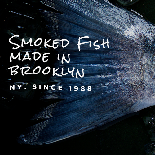 Seafood design with the title 'Banner Fish'