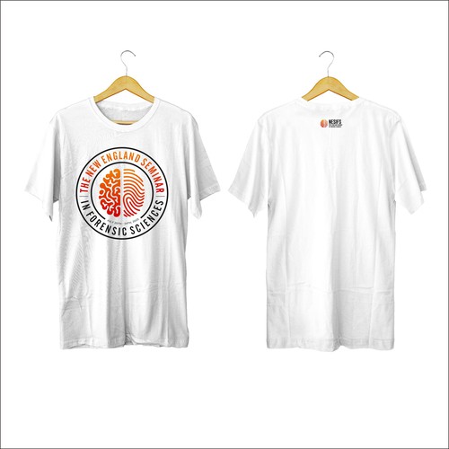 Elegant t-shirt with the title 'Annual Need: Forensic Sciences Conference T-shirt Design'