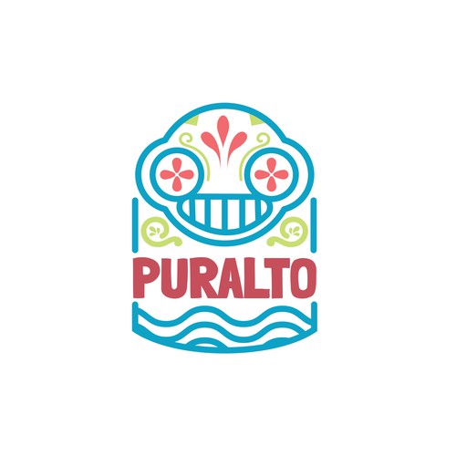 Tribal logo with the title 'Contest for drinking bottle logo'