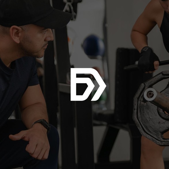 Fitness brand with the title 'DD'
