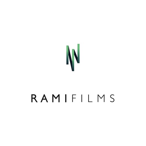 Tape design with the title 'Logo for Rami Films - a video production company'