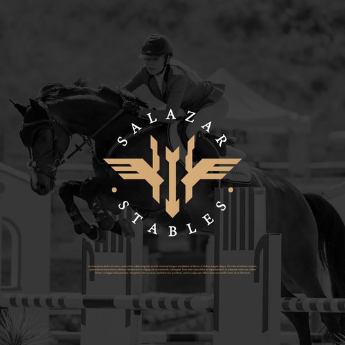 Pegasus logo with the title 'SALAZAR'