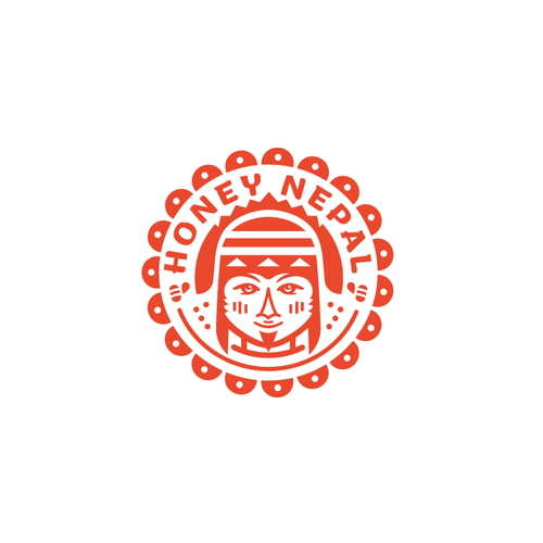 Honey logo with the title 'Honey logo'