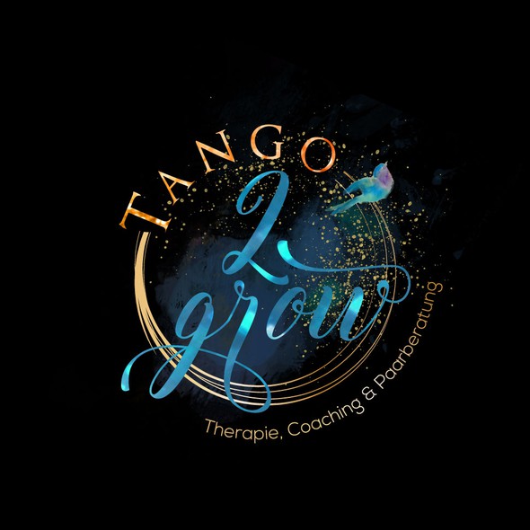 Serenity logo with the title 'Logo for the Therapy through Dance'