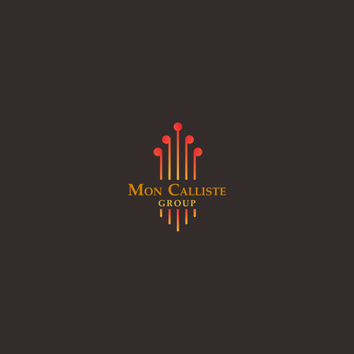 Computer brand with the title 'Logo Concept for Mon Calliste Group'
