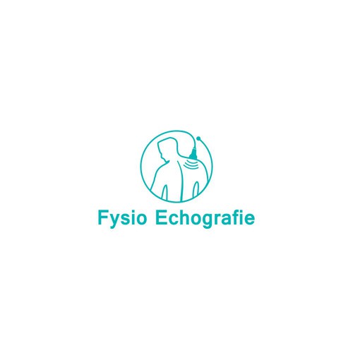 Physiotherapy logo with the title 'fisio echografi'
