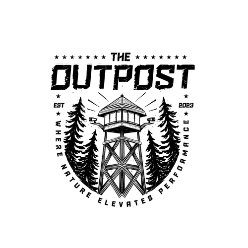 Performance design with the title 'The Outpost Performance'