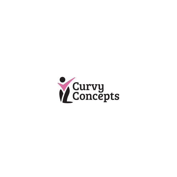 OK logo with the title 'Curvy Woman OK Symbol'