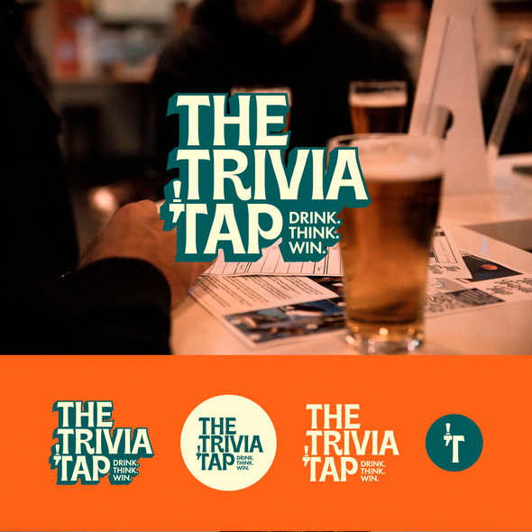 Pub design with the title 'Logo design '