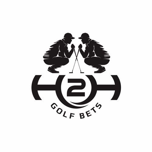 Silhouette logo with the title 'Head to Head Golf Bets'