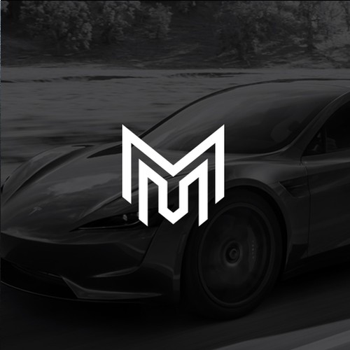Car logo with the title 'Mirage Motors'