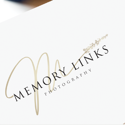 Photography design with the title 'Memory Liks'