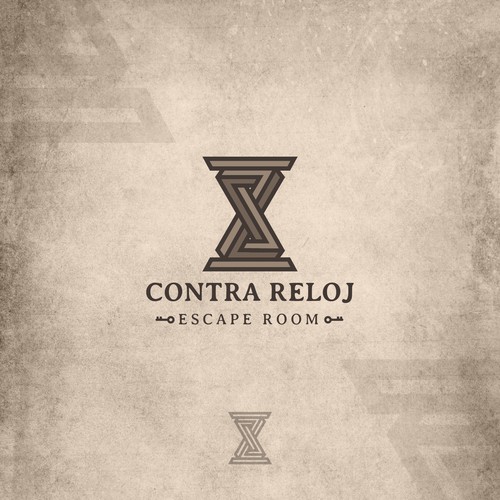 Puzzle design with the title 'room scape'