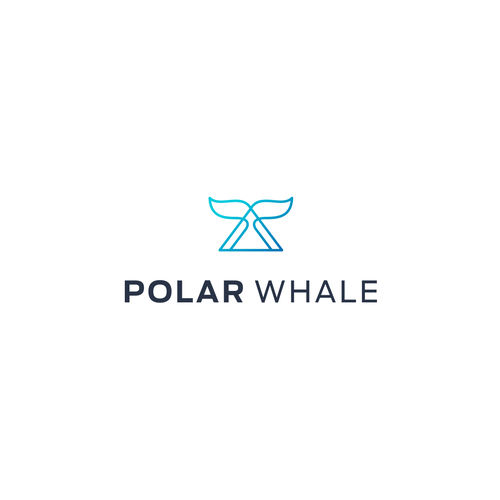 Whale logo with the title 'Polar Whale'