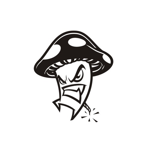 Angry design with the title 'Mascot design for a fireworks company'