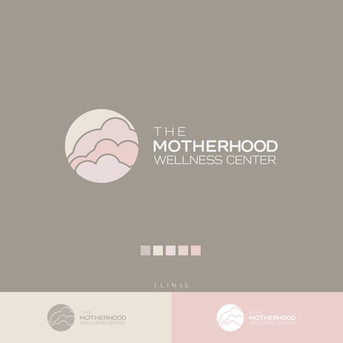 Cloud logo with the title 'The Motherhood Wellness Center'
