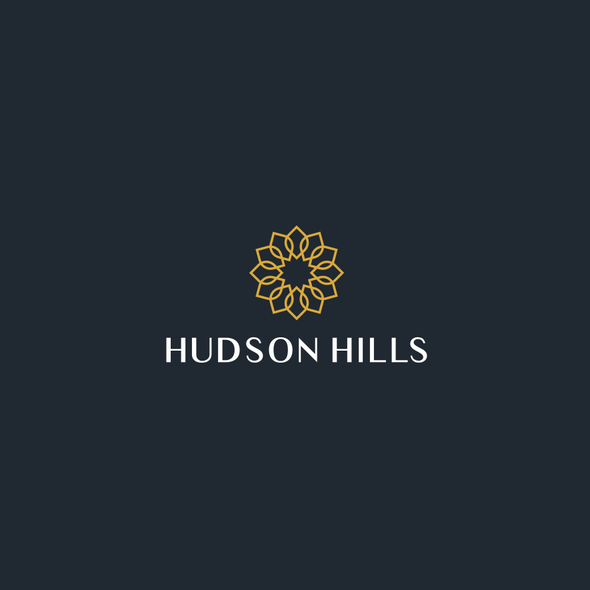 Hill design with the title 'Hudson Hills'