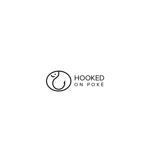 Hook design with the title 'Creative Concept of Fish and Hook'