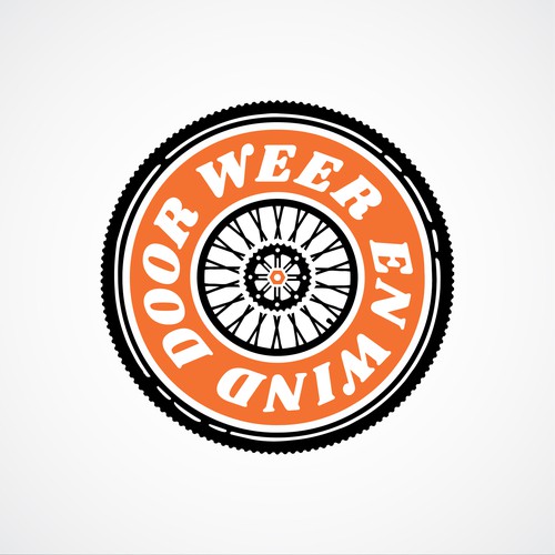 Dutch design with the title 'Dutch bike shop logo'